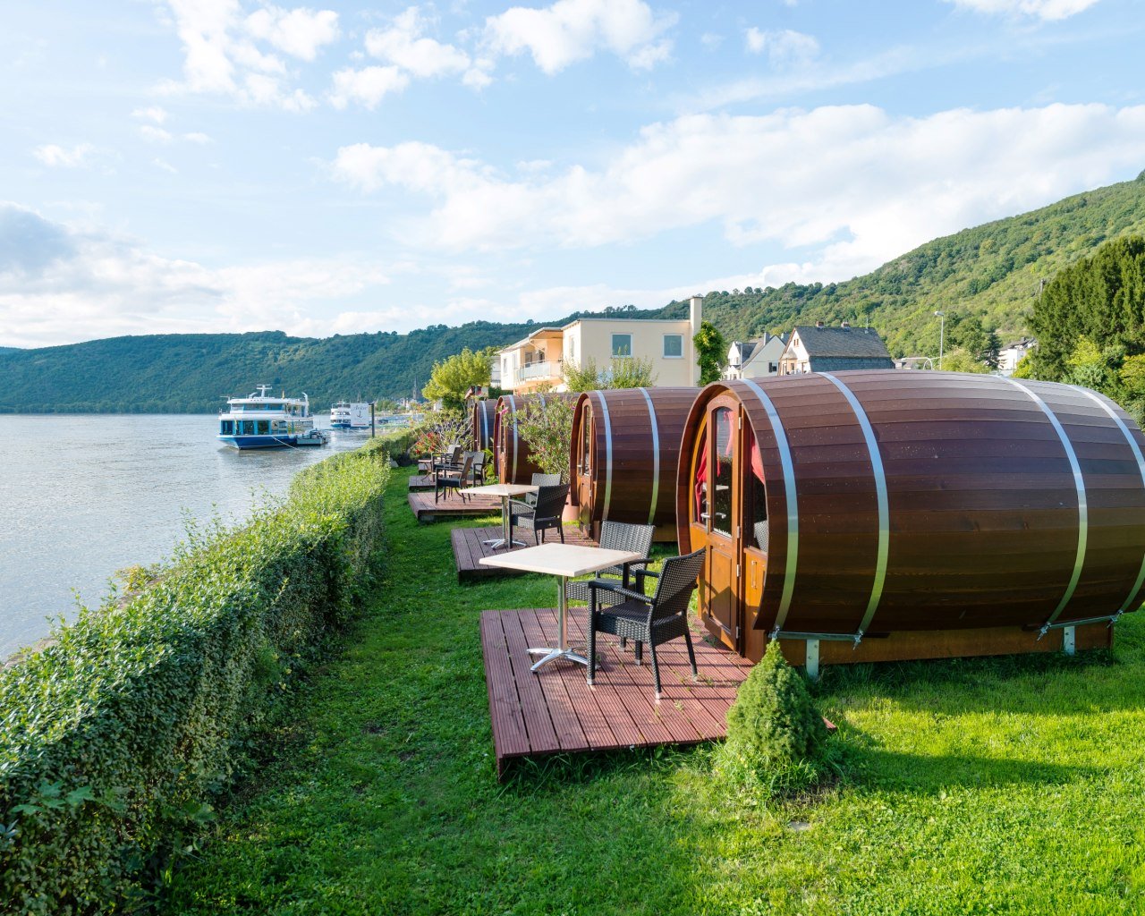 Barrel Hotel by Hotel Anker, Kamp-Bornhofen | © Marcus Heilscher Foto Design