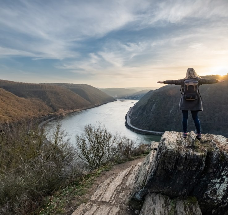 Loreley im Winter | © Andreas Pacek