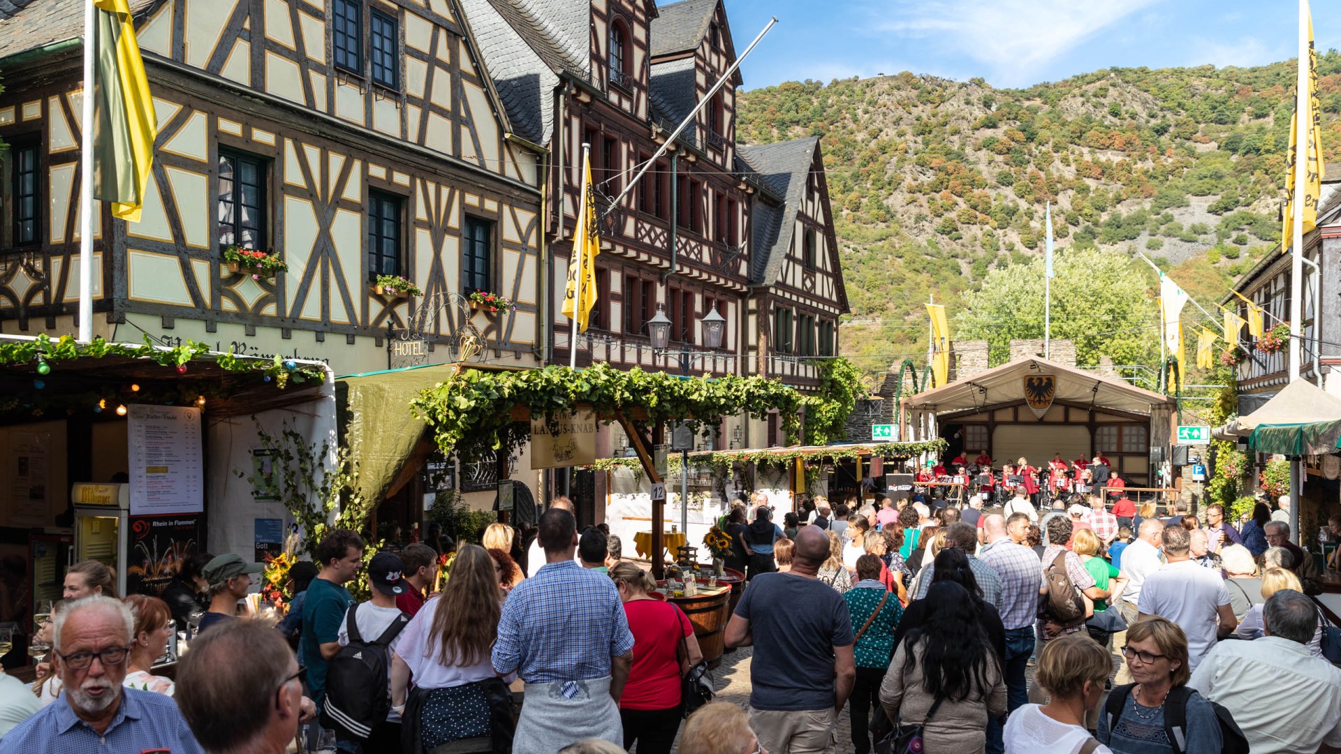 Weinmarkt Oberwesel | © Dominik Ketz