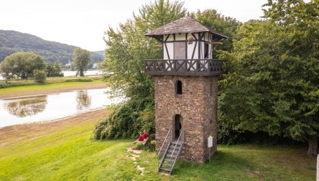 Wachturm Nr. 1, Rheinbrohl | © Dominik Ketz, Shapefruit AG, RPT