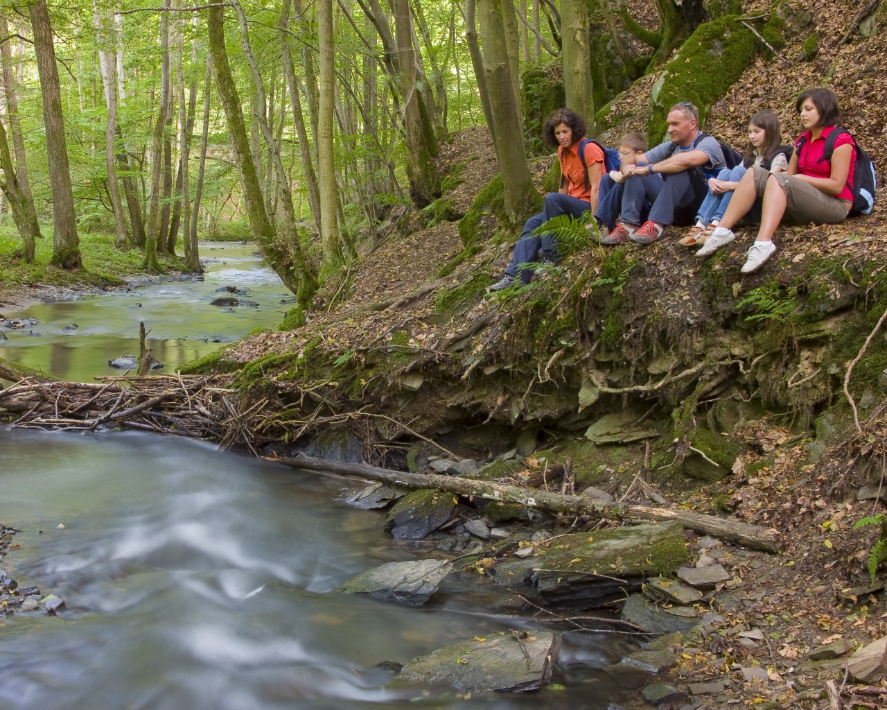 Traumpfad Saynsteig - Rest in the Brexbach valley | © Klaus-Peter Kappest / REMET