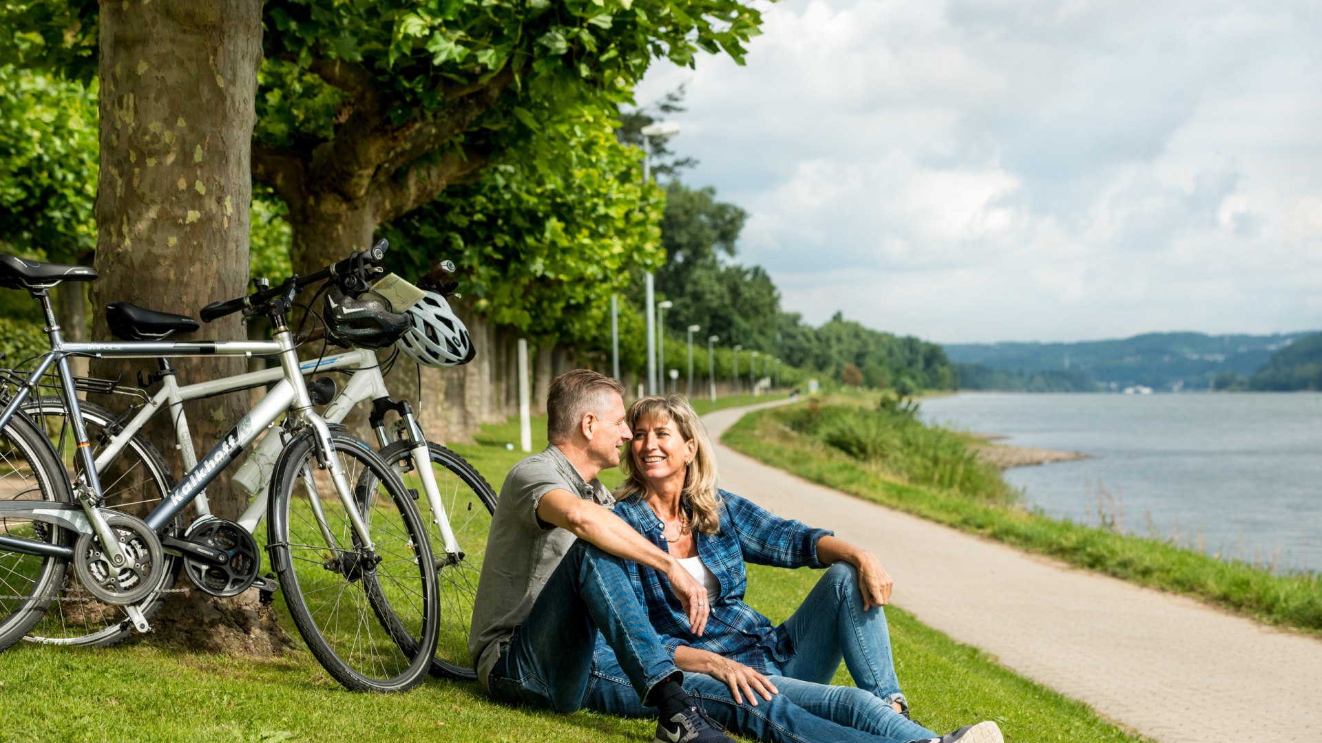 Rheinradweg bei Bad Breisig | © Dominik Ketz