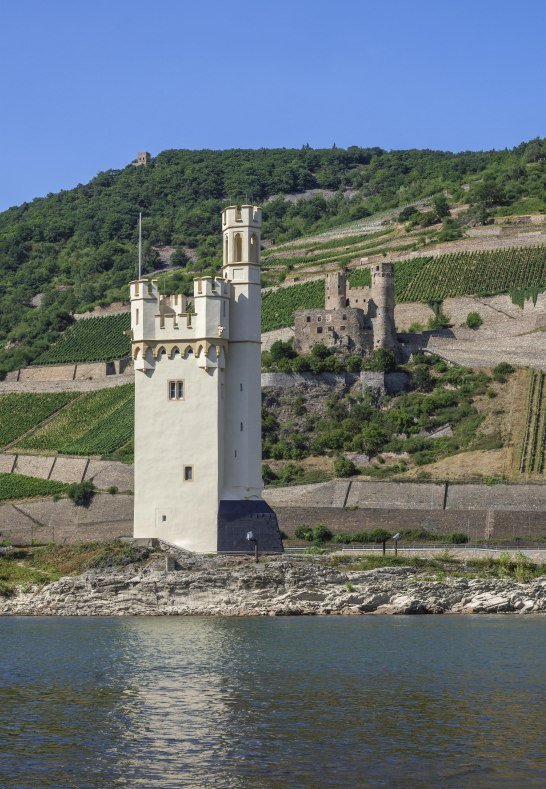 Ruine Ehrenfels und Mäuseturm | © Friedrich Gier/Romantischer Rhein Tourismus GmbH