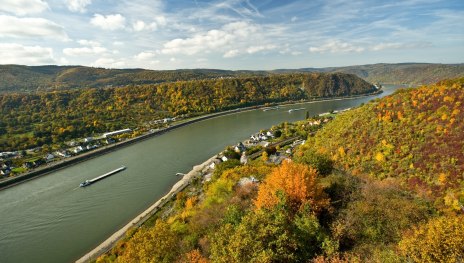 Oberhalb von Kamp-Bornhofen | © Dominik Ketz, Rheinland-Pfalz Tourismus GmbH